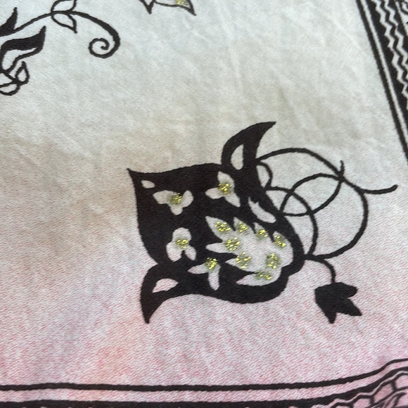 Bohemian Circle Skirt with Gold Glitter - Picture 7 of 9